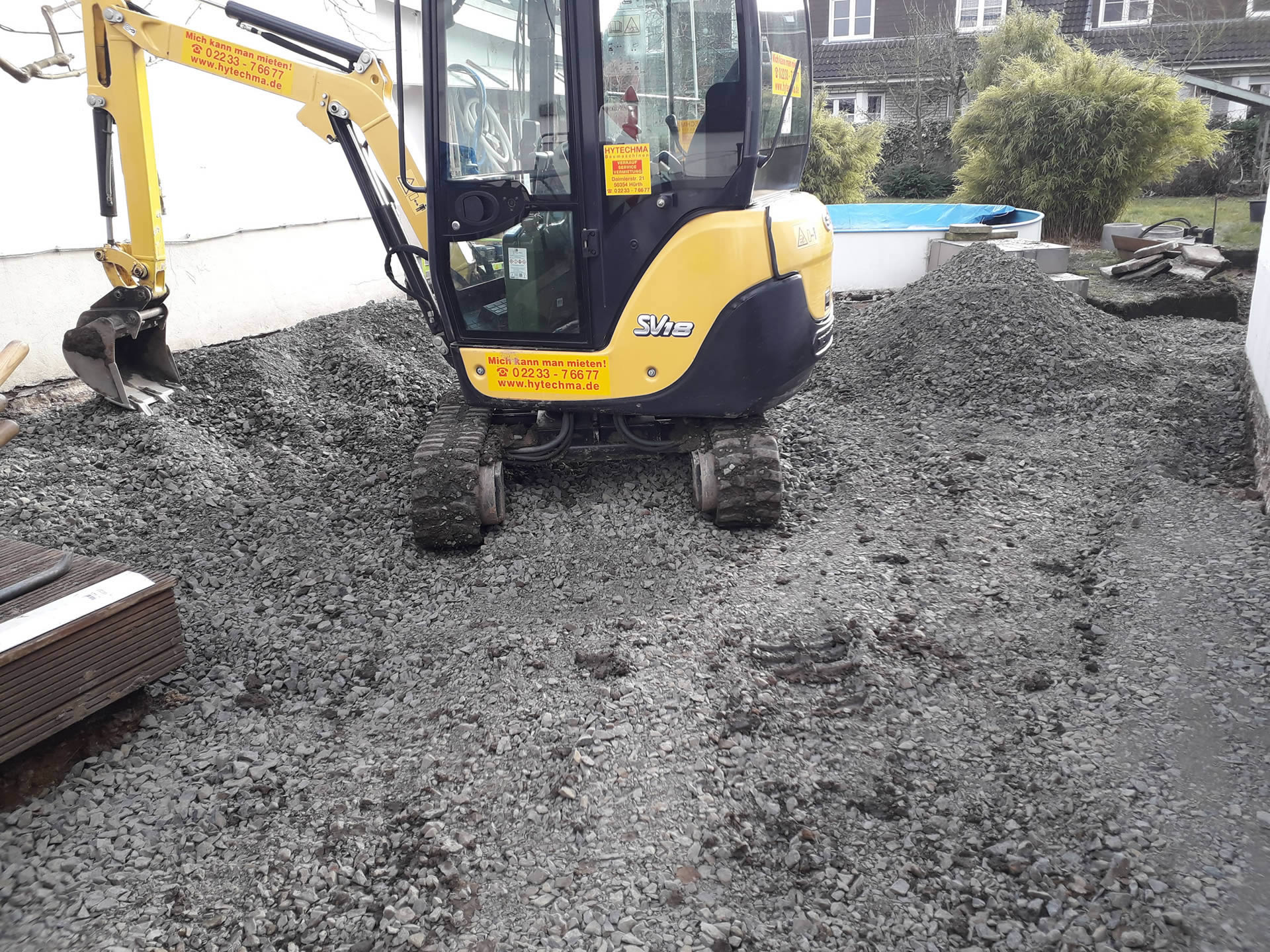 Schotter Tragschicht